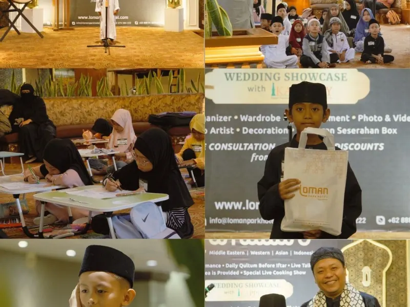 Keceriaan Ramadhan di Loman Park Hotel: Mengasah Bakat dan Spiritualitas Lewat Lomba Anak Sholeh