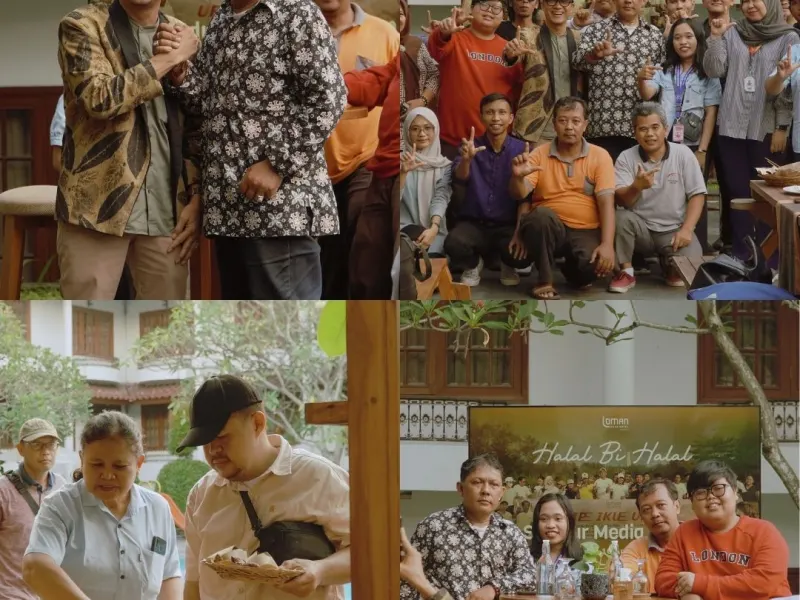 Momen Syawalan Loman Park Hotel Yogyakarta:  Wujud Apresiasi dan Silaturahmi Hangat Bersama Sedulur Media 
