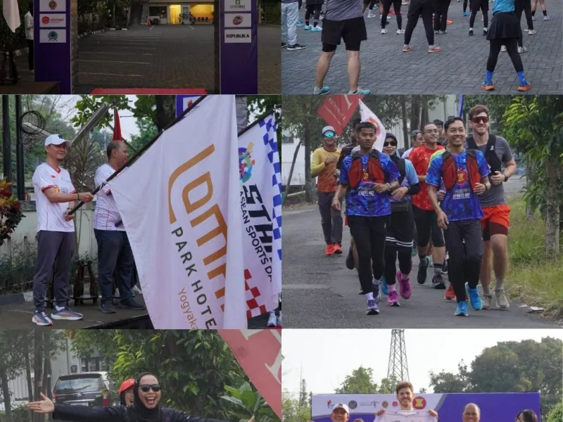 Diserbu Ratusan Pelari, Fun Run Loman Park Hotel Sukses Nyalakan Semangat ASEAN Sports Day