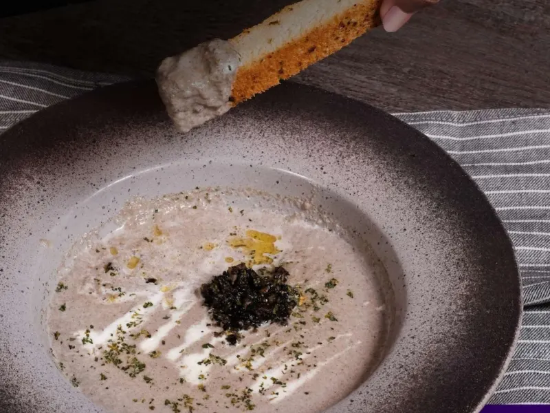 Mushroom Truffle Soup